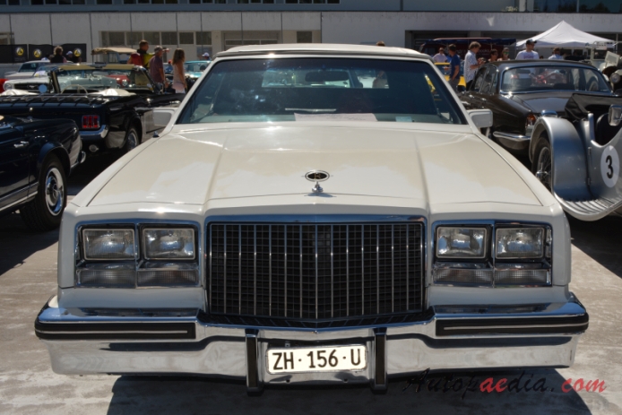 Buick Riviera 6th generation 1979-1985 (1982 S-type convertible 2d), front view