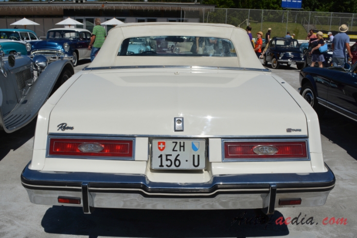 Buick Riviera 6th generation 1979-1985 (1982 S-type convertible 2d), rear view