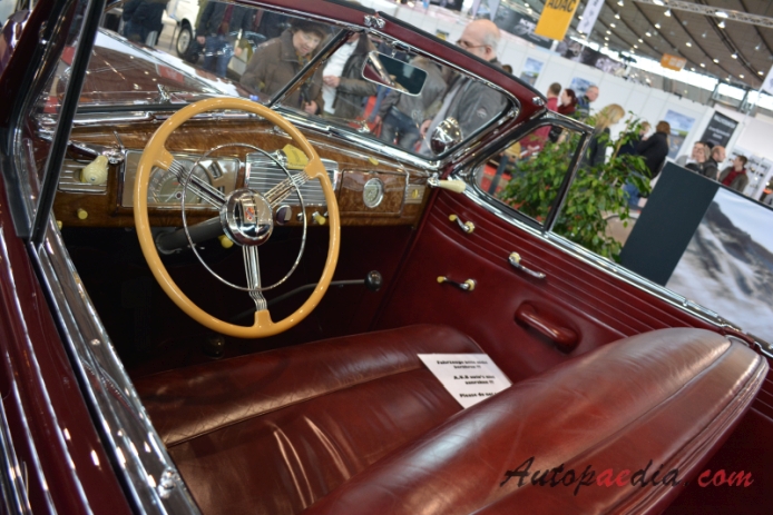 Buick Roadmaster 2ng generacja 1938-1939 (1938 convertible 2d), wnętrze