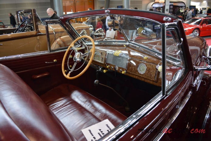Buick Roadmaster 2ng generation 1938-1939 (1938 convertible 2d), interior