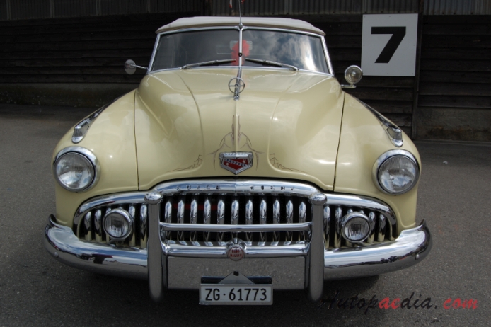 Buick Roadmaster 5th generation 1949-1953 (1949 convertible 2d), front view