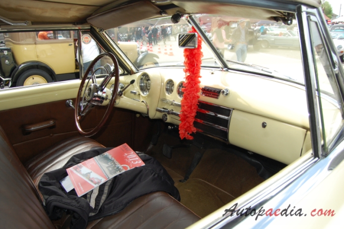 Buick Roadmaster 5. generacja 1949-1953 (1949 convertible 2d), wnętrze