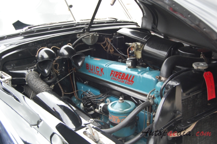 Buick Roadmaster 5th generation 1949-1953 (1949 Coupé 2d), engine  