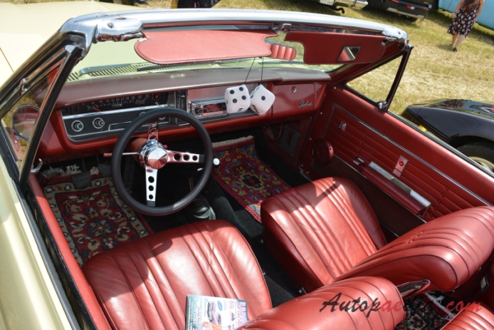 Buick Skylark 3. generacja 1964-1972 (1965 convertible 2d), wnętrze