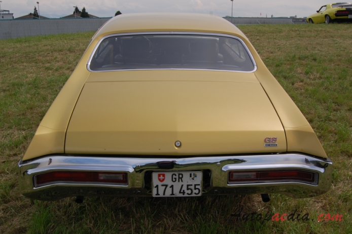 Buick Skylark 3. generacja 1964-1972 (1971 GS 455 hardtop Coupé 2d), tył