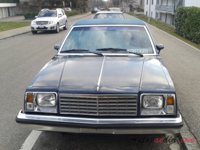 Buick Skylark 5th generation 1980-1985 (1980-1981 sedan 4d), front view