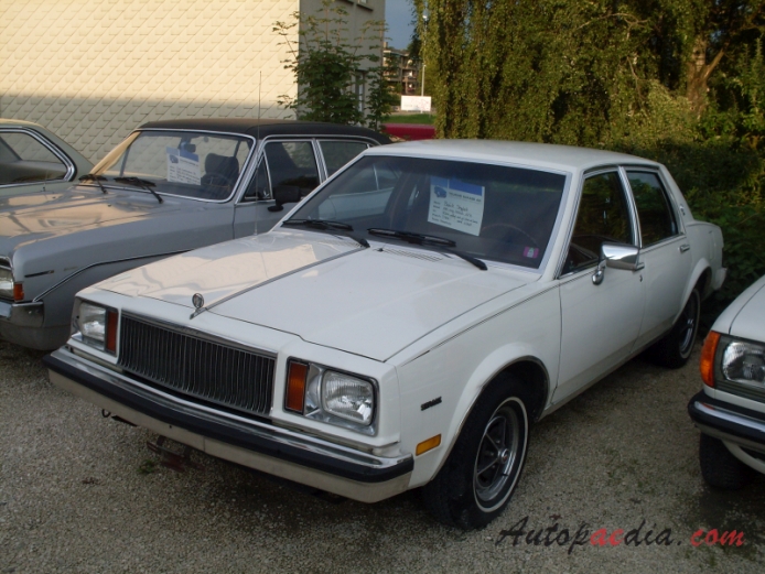 Buick Skylark 5th generation 1980-1985 (1983 sedan 4d), left front view