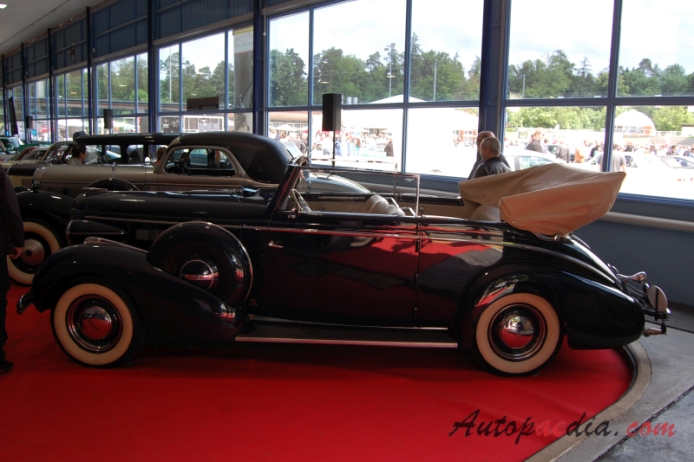Buick Special 2nd series (Special Series 40) 1936-1949 (1937 Buick Eight Series 40 Tüscher Cabriolet 2d), left side view