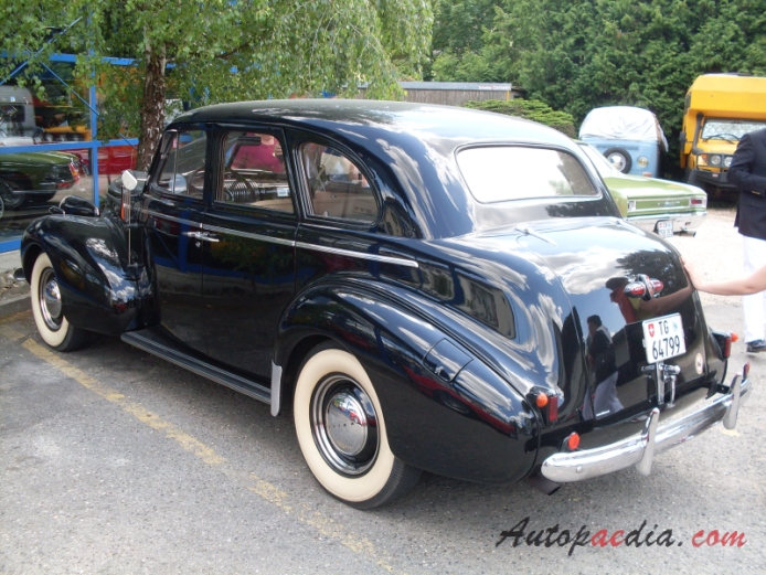 Buick Special 2. series (Special Series 40) 1936-1949 (1939 saloon 4d), lewy tył