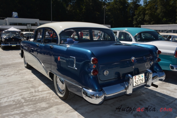 Buick Special 3. series 1949-1958 (1954 sedan 4d), lewy tył