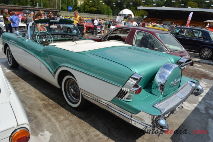 Buick Special 3. series 1949-1958 (1957 convertible 2d), lewy tył