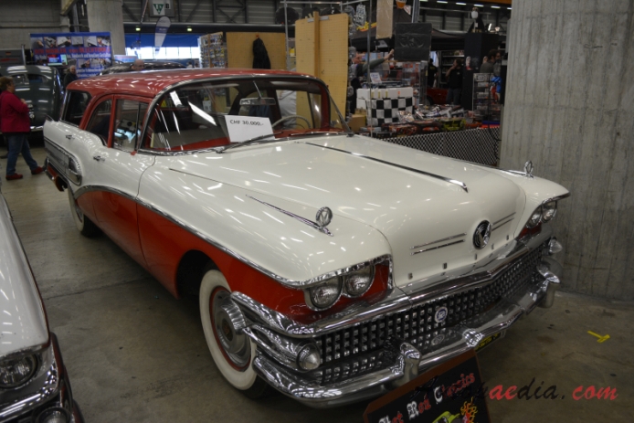 Buick Special 3. series 1949-1958 (1958 estate wagon 5d), prawy przód