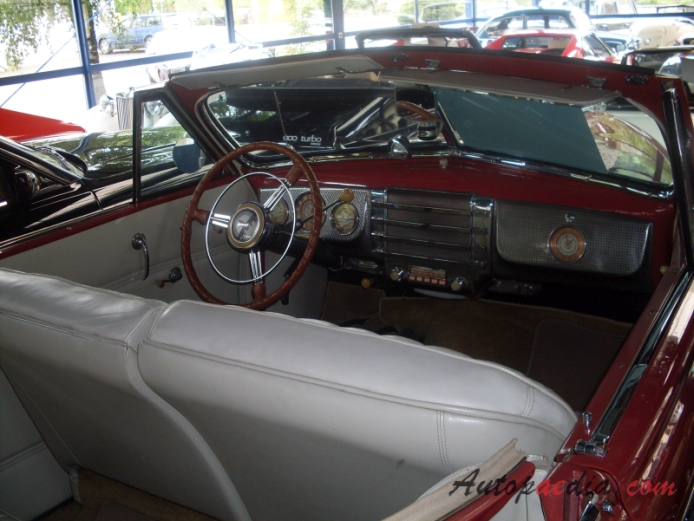 Buick Super 1. generacja 1940-1941 (1941 Super Eight Convertible), wnętrze