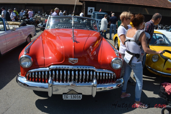 Buick Super 3rd generation 1949-1953 (1949 convertible 2d), front view