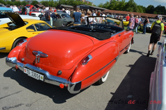 Buick Super 3rd generation 1949-1953 (1949 convertible 2d), right rear view
