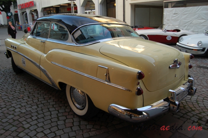 Buick Super 3rd generation 1949-1953 (1953 hardtop Coupé 2d),  left rear view