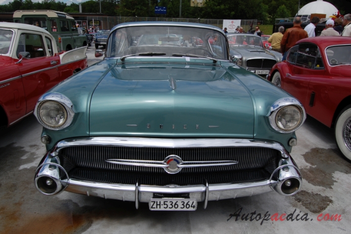 Buick Super 4. generacja 1954-1958 (1957 Coupé 2d), przód