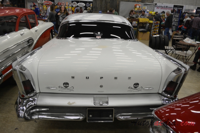 Buick Super 4th generation 1954-1958 (1958 Riviera hardtop 2d), rear view