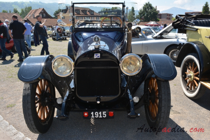Buick D-Six Series 1915-1917 (1915 Buick D45 Special cabriolet 4d), przód