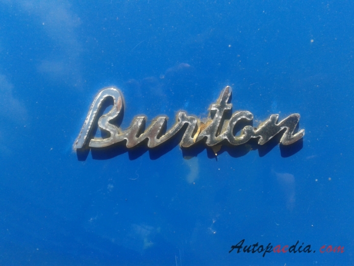 Burton 2CV 2000-present (roadster 2d), emblemat tył 