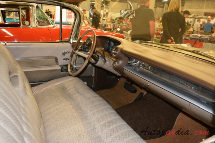 Cadillac Sedan DeVille 2. generacja 1959-1960 (1959 hardtop 4d), wnętrze