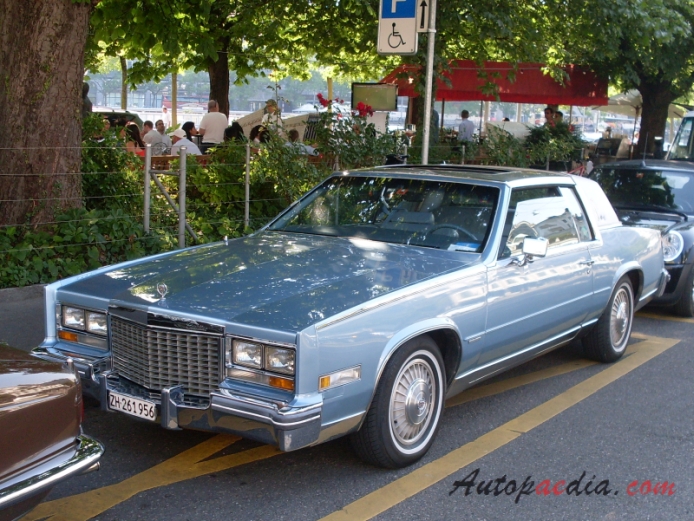 Cadillac Eldorado 10. generacja 1979-1985 (Cadillac Eldorado Biarritz Coupé 2d), lewy przód