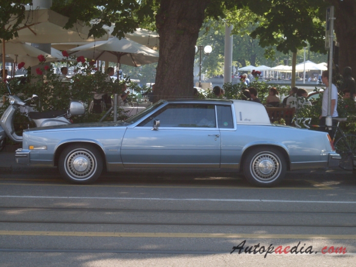 Cadillac Eldorado 10. generacja 1979-1985 (Cadillac Eldorado Biarritz Coupé 2d), lewy bok