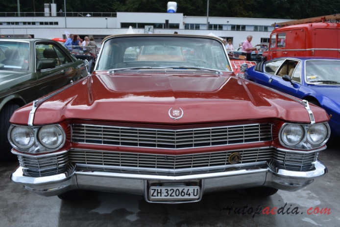 Cadillac Eldorado 6. generacja 1963-1964 (1964 convertible 2d), przód
