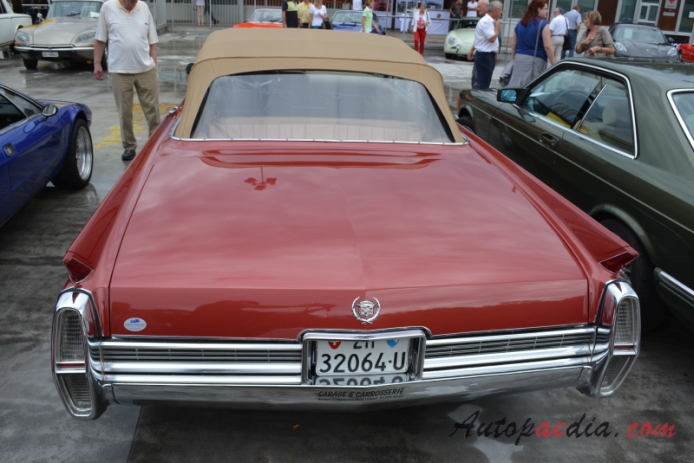 Cadillac Eldorado 6. generacja 1963-1964 (1964 convertible 2d), tył