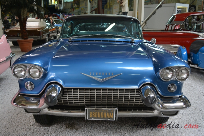 Cadillac Eldorado Brougham 1st generation 1957-1958 (1958 Cadillac Series 70 Eldorado Brougham hardtop 4d), front view