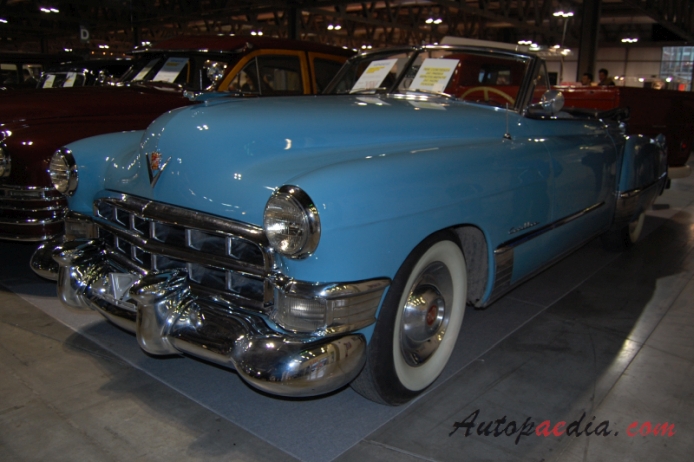 Cadillac Series 62 3. generacja 1948-1953 (1949 cabriolet 2d), lewy przód