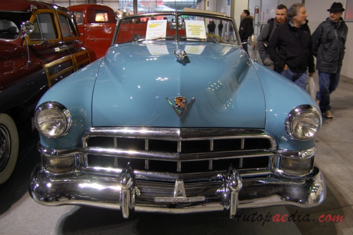 Cadillac Series 62 3. generacja 1948-1953 (1949 cabriolet 2d), przód