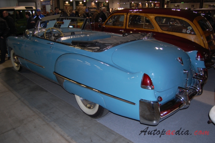 Cadillac Series 62 3rd generation 1948-1953 (1949 cabriolet 2d),  left rear view
