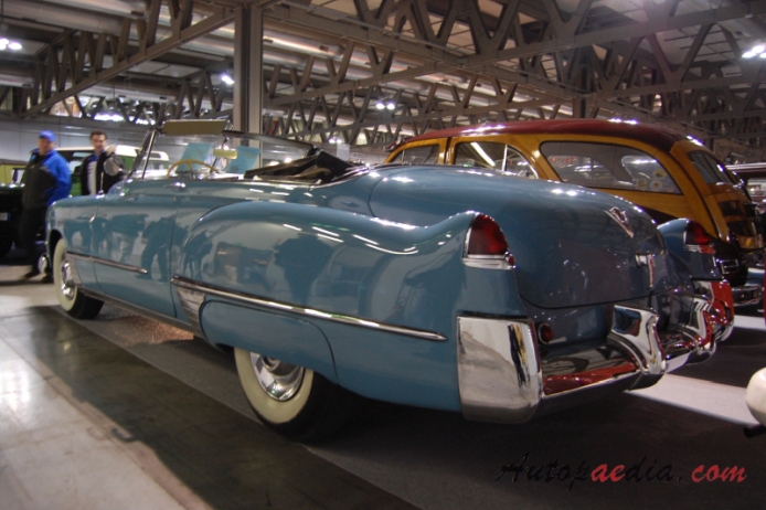 Cadillac Series 62 3rd generation 1948-1953 (1949 cabriolet 2d),  left rear view