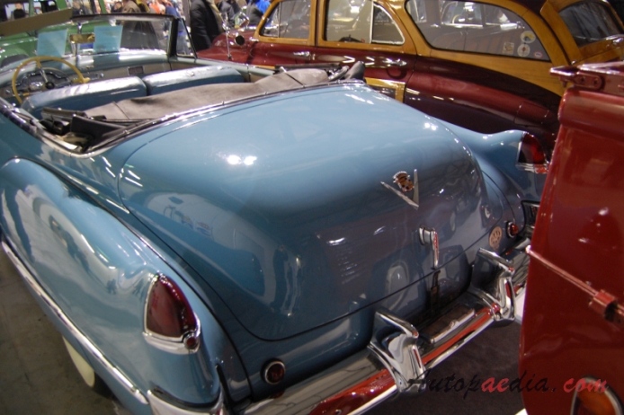 Cadillac Series 62 3rd generation 1948-1953 (1949 cabriolet 2d), rear view