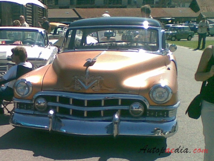 Cadillac Series 62 3rd generation 1948-1953 (1950 sedan 4d), front view