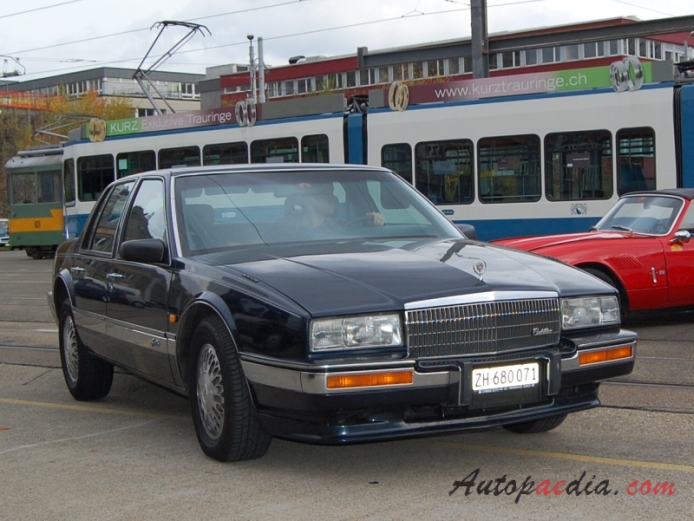Cadillac Seville 3. generacja 1986-1991 (1990-1991), prawy przód