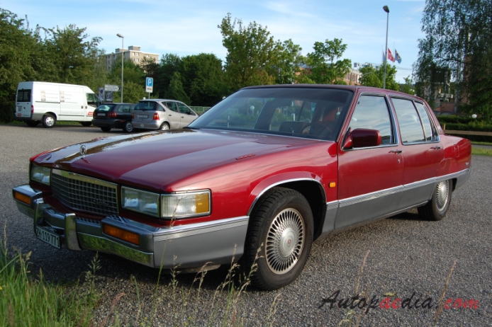 Cadillac Sixty Special 11th generacja 1987-1992 (1989-1992 limuzyna 4d), lewy przód
