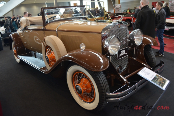 Cadillac Series 341 1928-1929 (1929 Cadillac 341-B Convertible 2d), prawy przód