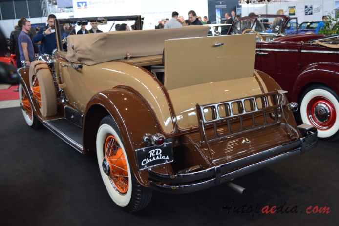Cadillac Series 341 1928-1929 (1929 Cadillac 341-B Convertible 2d),  left rear view