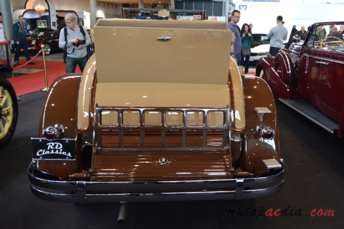 Cadillac Series 341 1928-1929 (1929 Cadillac 341-B Convertible 2d), tył