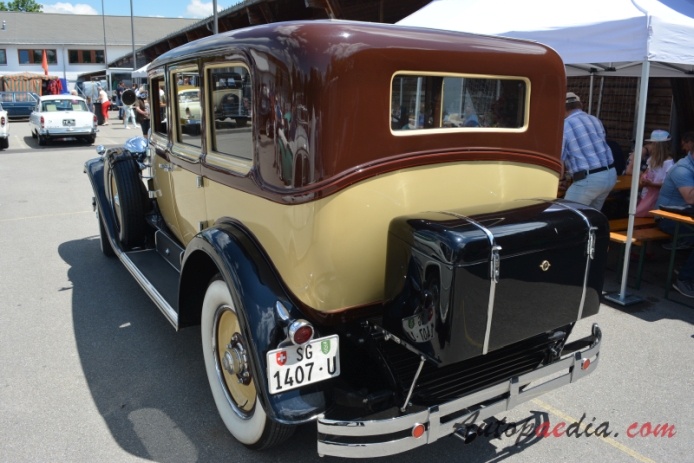 Cadillac Series 341 1928-1929 (1929 Cadillac 341-B Imperial saloon 2d), lewy tył