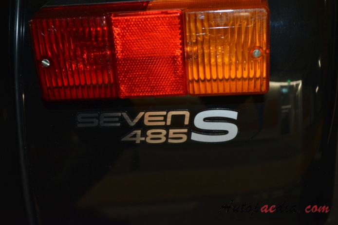 Caterham Seven 1973-obecnie (2015-obecnie Caterham 485S roadster 2d), emblemat tył 