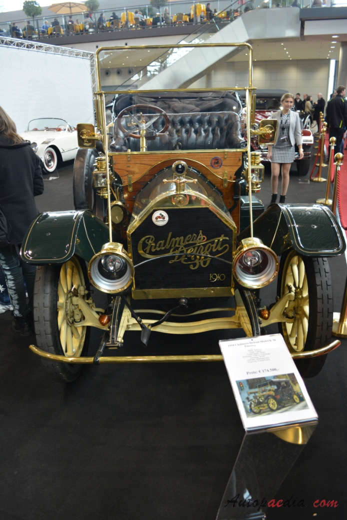 Chalmers K 30 1910 (touring car), front view