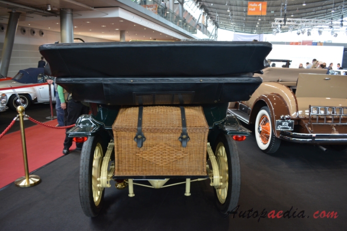Chalmers K 30 1910 (touring car), tył