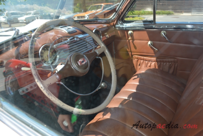 Chevrolet 1947 (Chevrolet Fleetline aerosedan 2d), interior