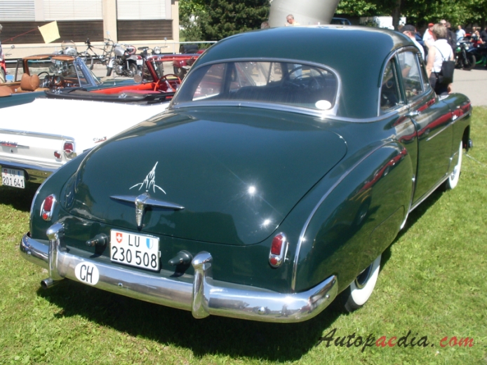 Chevrolet 1950 (Chevrolet DeLuxe Coupé 2d), right rear view