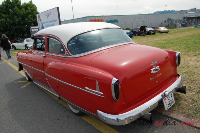 Chevrolet 210 (Two Ten) 1. generacja 1953-1954 (1954 Coupé 2d), lewy tył