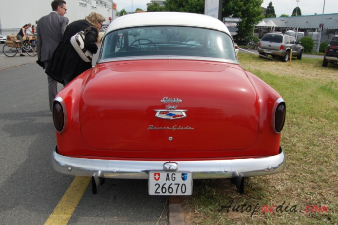 Chevrolet 210 (Two Ten) 1st generation 1953-1954 (1954 Coupé 2d), rear view