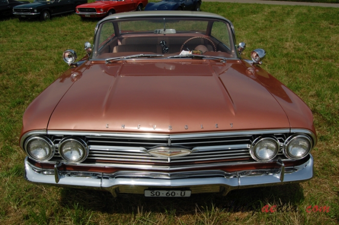 Chevrolet Bel Air 4. generacja 1958-1960 (1960 hardtop 2d), przód